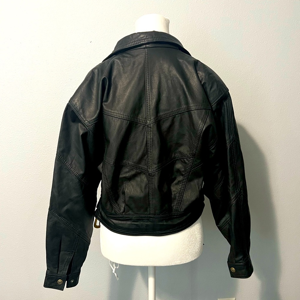 Leather jacket